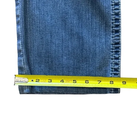 Ariat Women's R.E.A.L. Icon Mid Rise Straight Leg Jeans 33x30 - Picture 11 of 15